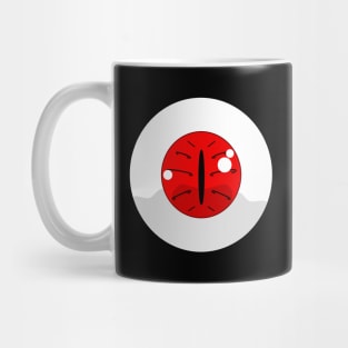 Red Demon Cat Eye Mug